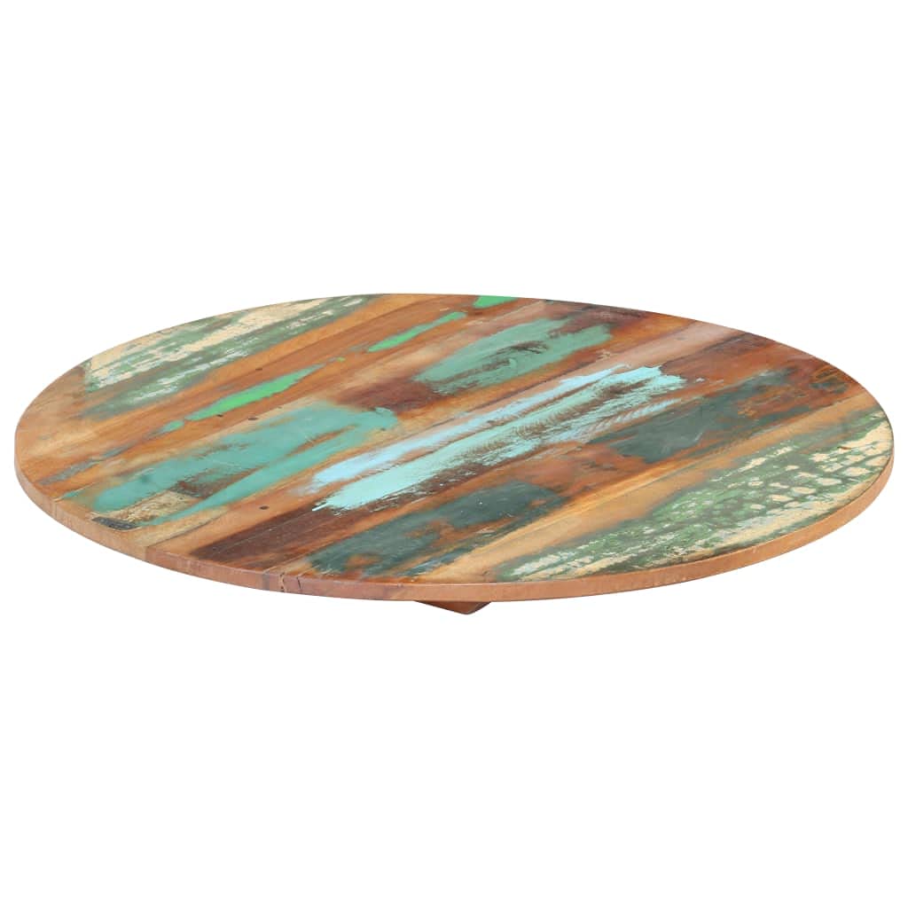 vidaXL Table Top 15.7&quot; x(0.59&quot;-0.63&quot;) Solid Reclaimed Wood