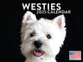 Westie Calendar 2025 West Highland Terrier Gifts Westies Monthly Wall Calender 12 Month | American Made In The Usa
