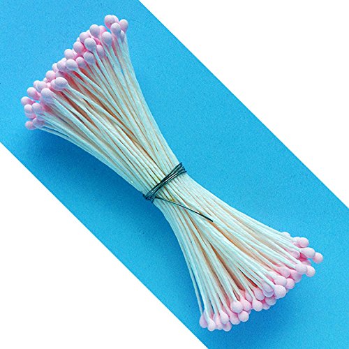 Large Round Tip Flower Stamens (Pink)