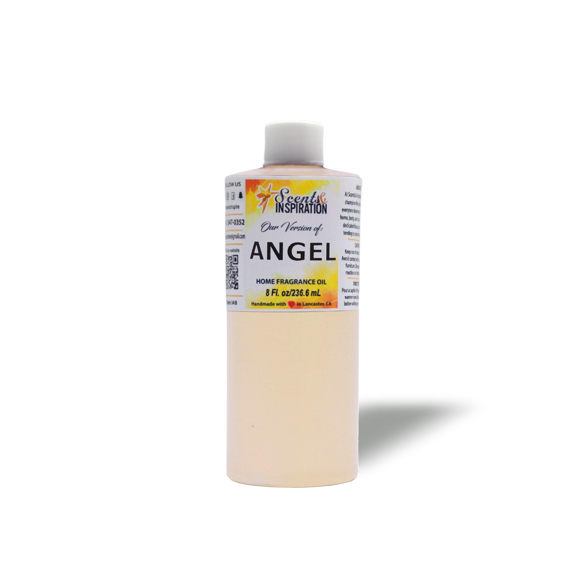 Scents & Inspiration Burning Fragrance Oil - Our Version of Angel Incense Oil for Oil Warmers & Diffusers | Suitable for Aromath