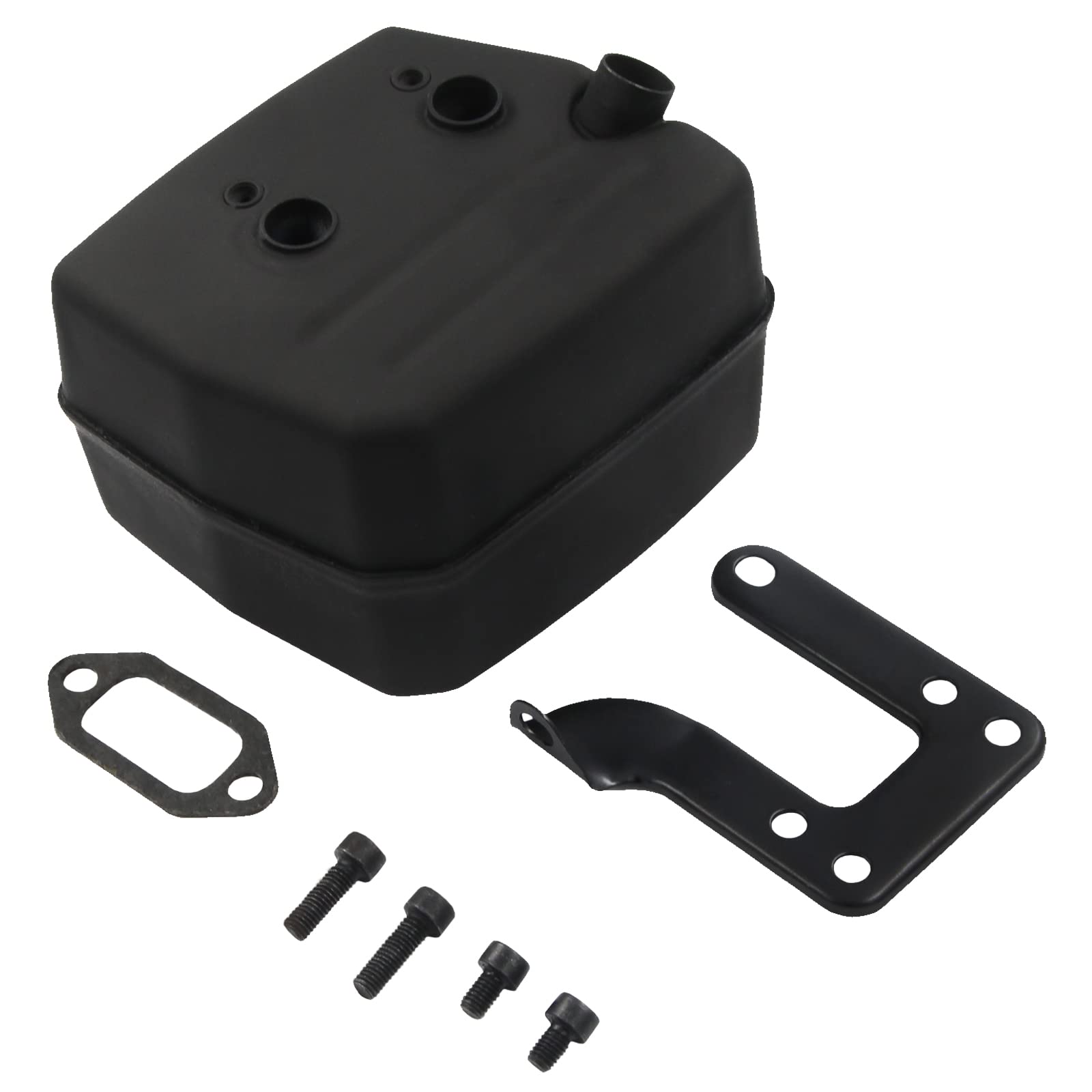 Aileete Exhaust Muffler Gasket Bracket Kit For Husqvarna 61 268 272 272Xp Chainsaws & 268K 272K Cut-Off Saws & 272S Stump Grinde