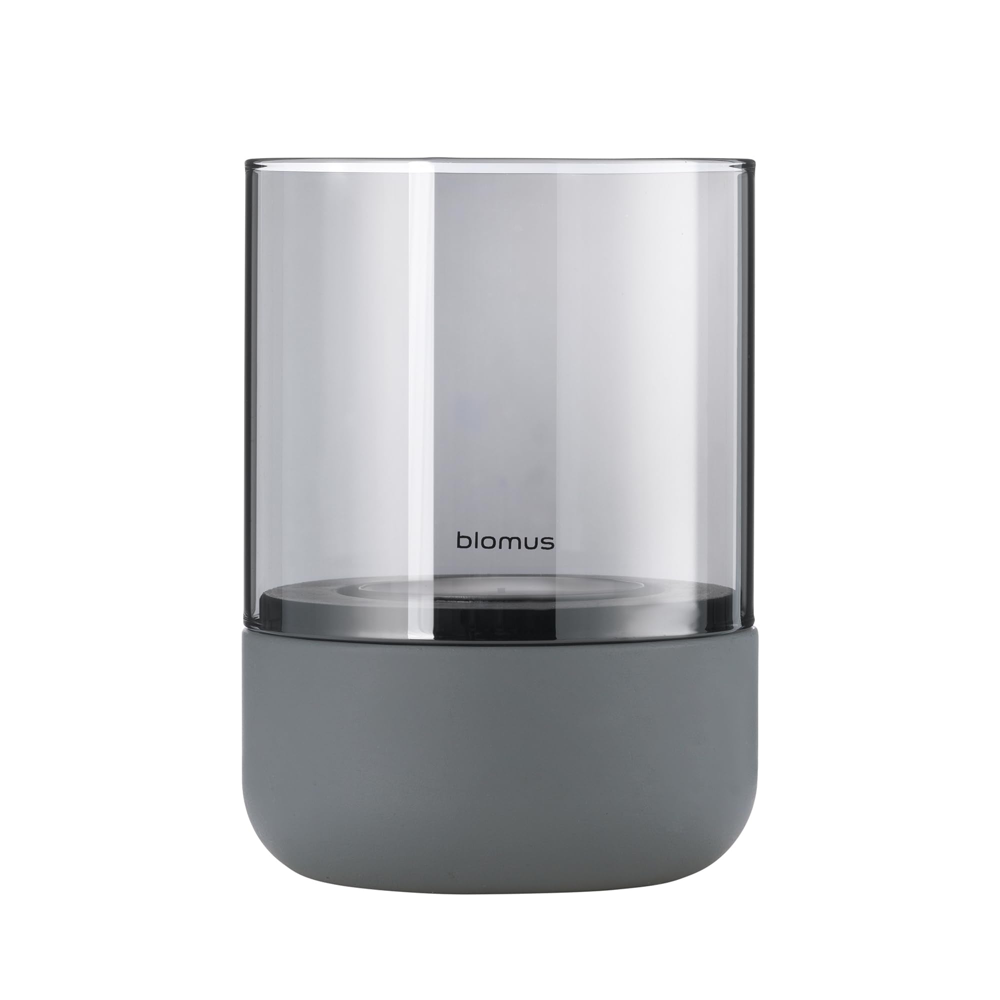 blomus Calma Hurricane Lamp for Tealight - Steel Grey