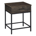 Lilola Home Cliff Brown End Table
