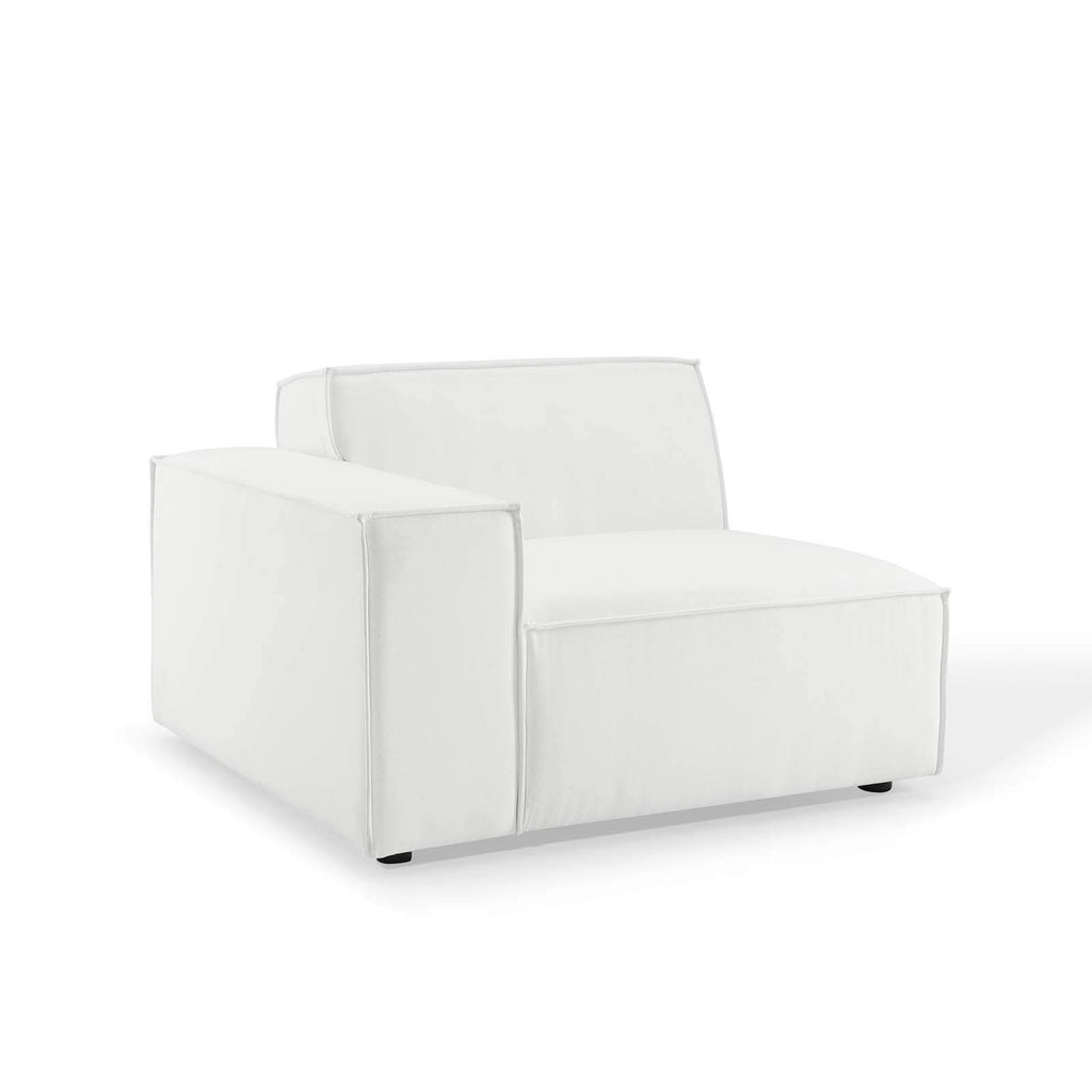 Modway Eei-3870-Whi Restore Right-Arm Sectional Sofa Chair, White