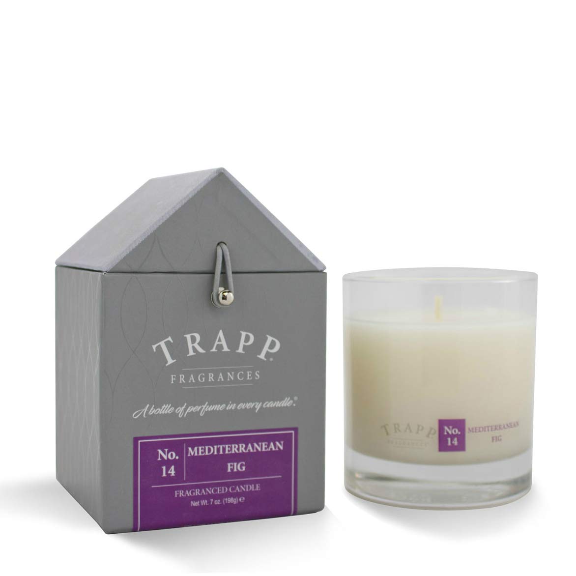 Trapp Signature Home Collection No. 14 Mediterranean Fig Poured Scented Candle, 7-Ounce