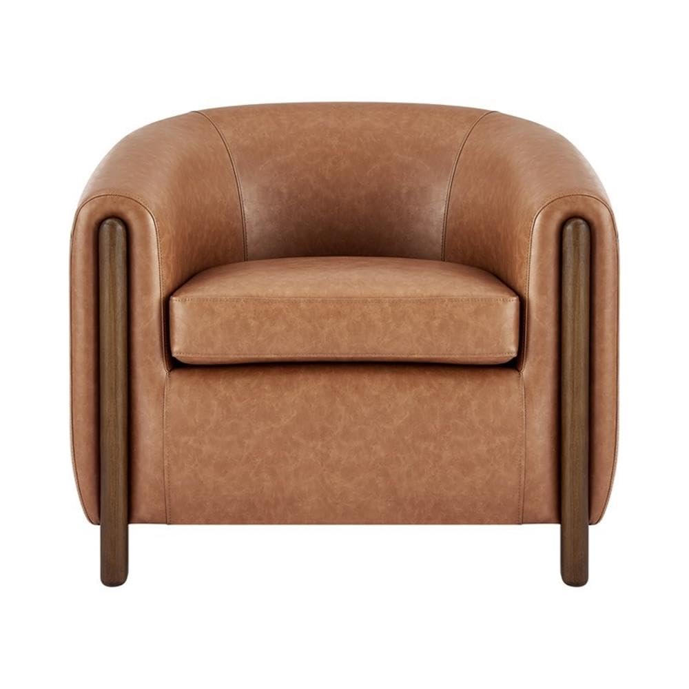 npd furniture and more Ruth PU Accent Arm Chair