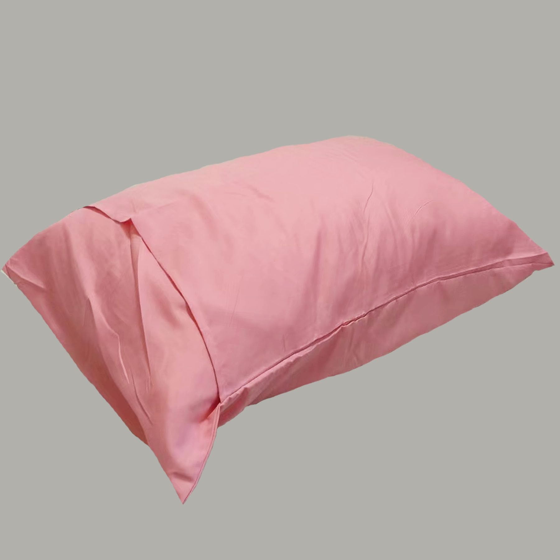 Premium Pink Pillowcases 12 Pack, Standard Queen Size, Soft Brushed 1800 Thread Count Microfiber, Allergies Free, Wrinkle Resist