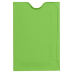 Luxpaper Credit Card Sleeves | 2 3/8' X 3 1/2' | Limelight Green | 80Lb. Text | 1,000 Qty