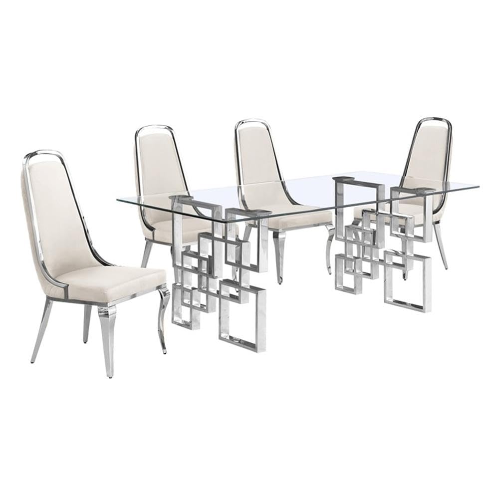 Best Quality Furniture D221-4Sc310 Dining Set