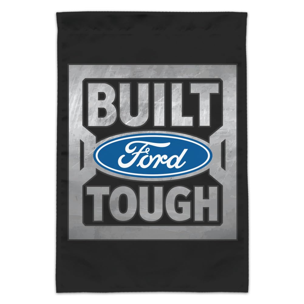 Ford Built Ford Tough Garden Yard Flag