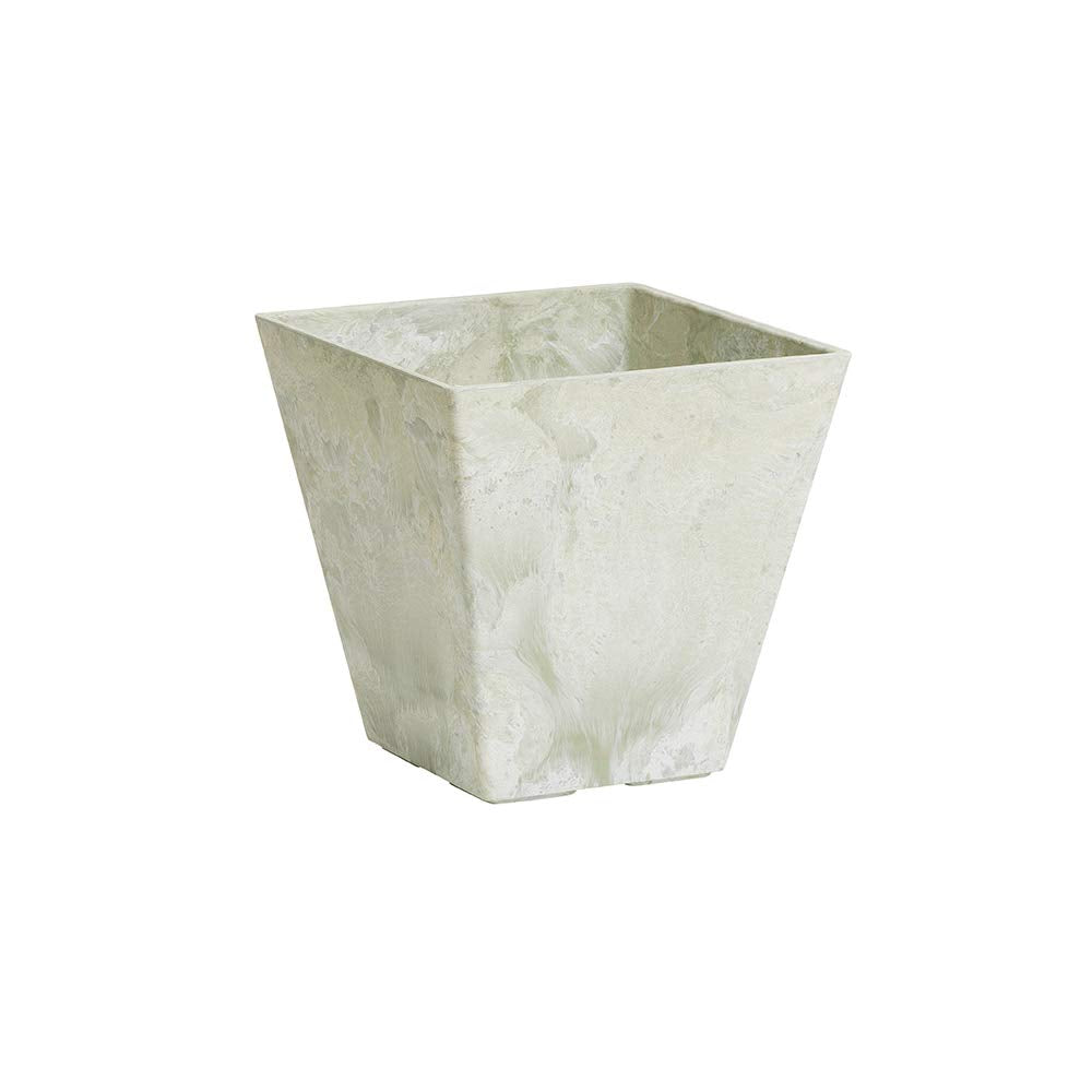 Artstone 35146 Ella Square Gardening Planter, 14-Inch, Mint