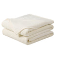 Soft California King Blanket Warm Fuzzy Microplush Lightweight Thermal Fleece Blankets For Couch Bed Sofa,102X108Inch,Ivory