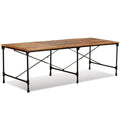 Vidaxl Dining Table Solid Reclaimed Wood 94.5"