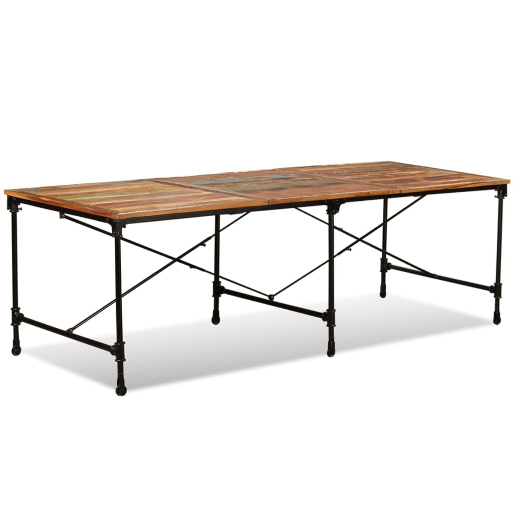 Vidaxl Dining Table Solid Reclaimed Wood 94.5&quot;