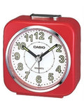 Casio Tq-143-4 Table Top Travel Alarm Clock Red