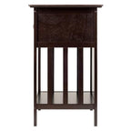 Winsome Marcel Accent Table, Coffee, 18.9 x 14.96 x 25