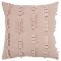 Rizzy Home Donny Osmond Stripe 20" X 20" Down Filled Pillow With Cotton Canvas Cover-Blush
