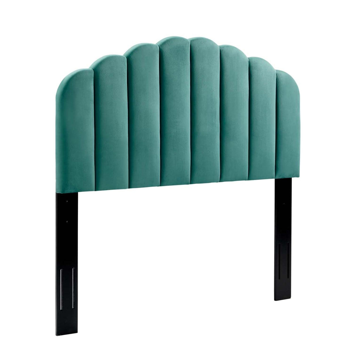 Modway Veronique Twin Performance Velvet Headboard In Teal Finish Mod-6206-Tea