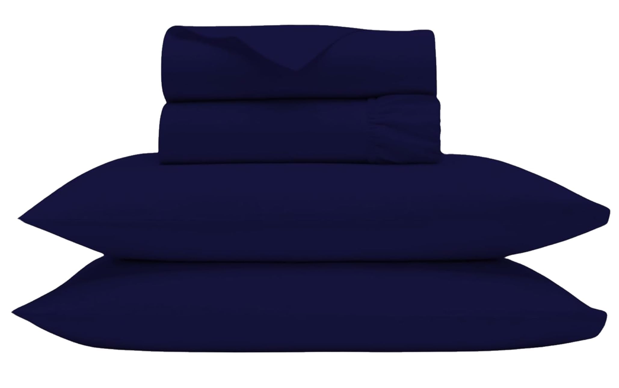 Cotton Sheets Queen Size Set - 1000 Thread Count Best Egyptian Cotton Sheets - 4 Piece Queen Sheet Set, 18' Deep Pocket Queen B