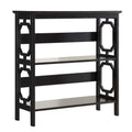 Convenience Concepts Omega 3 Tier Bookcase, Black