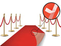 Red Carpet Floor Runner Hollywood Party Decoration Fabric 70 GSM (2x15-3 Pack)