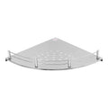 BOSCO Stainless Steel Shelf for Living Room Corner Shelf Decorative Rack Shelf Organizer | Storage Shelf for Living Room & Bedro