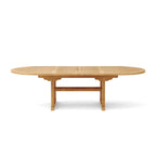 Anderson Teak Sahara Oval Double Ext. Table, 106-Inch