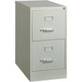 Lorell 60195 2-Drawer Vertical File,w/ Lock,15-Inch x26-1/2-Inch x28-3/8-Inch ,Lt Gray
