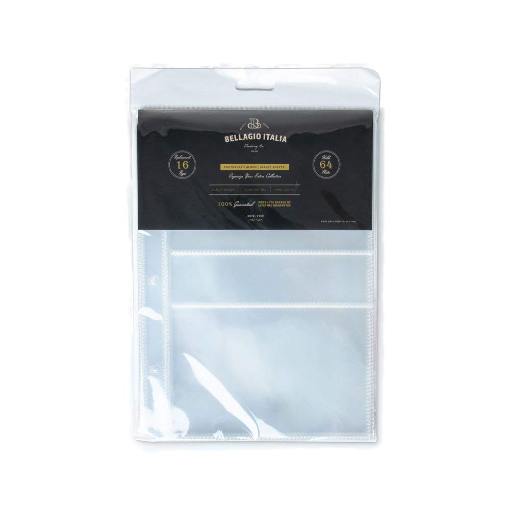 Bellagio-Italia Photo Insert Sheets 16-Pack