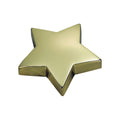 Star Paperweight In Gold Finish