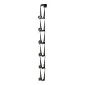 Yamazaki Home Chain Link Bag Holder - Closet Storage Hanging Organizer Rack Steel One Size Black