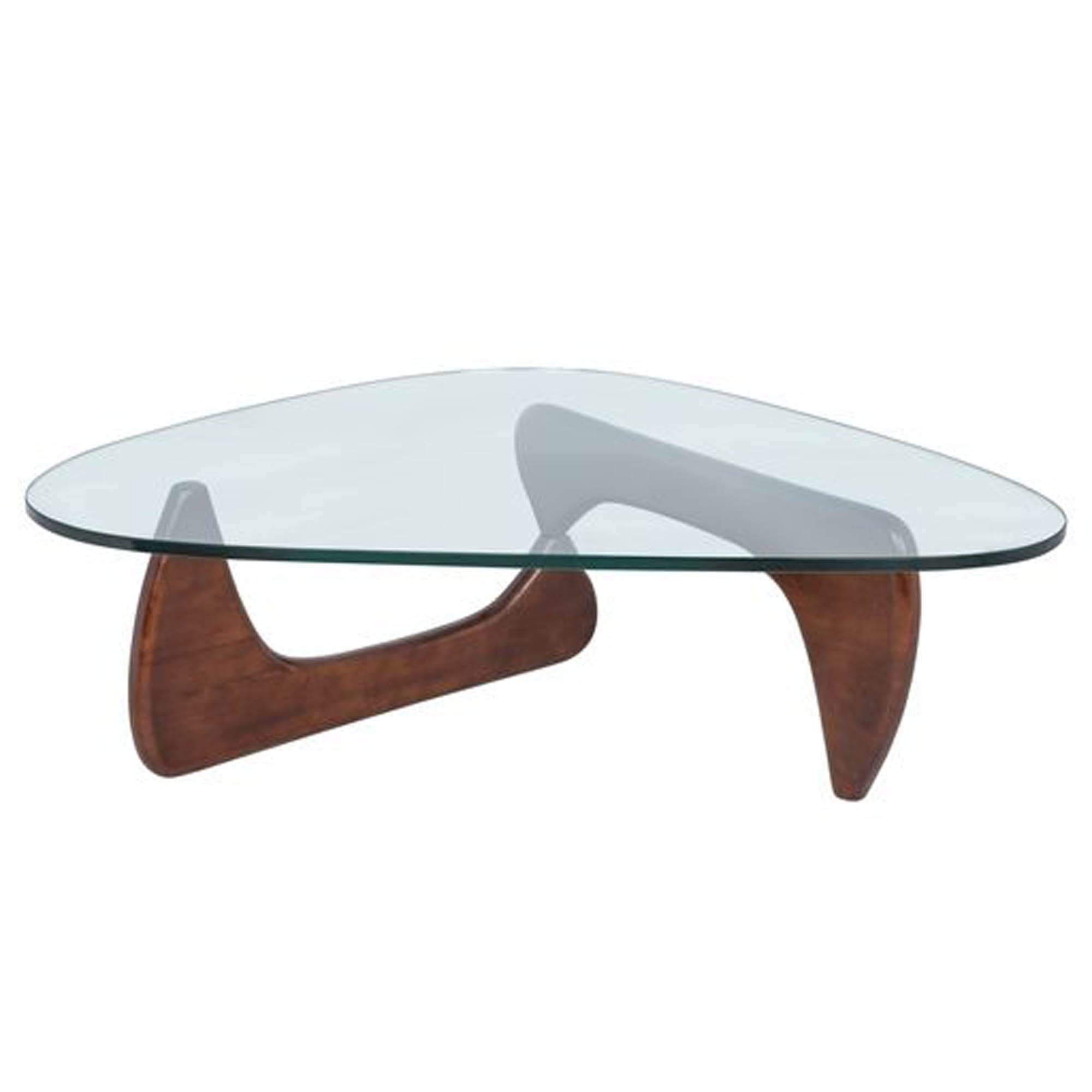 Imperial Triangle Coffee Table in Dark Walnut