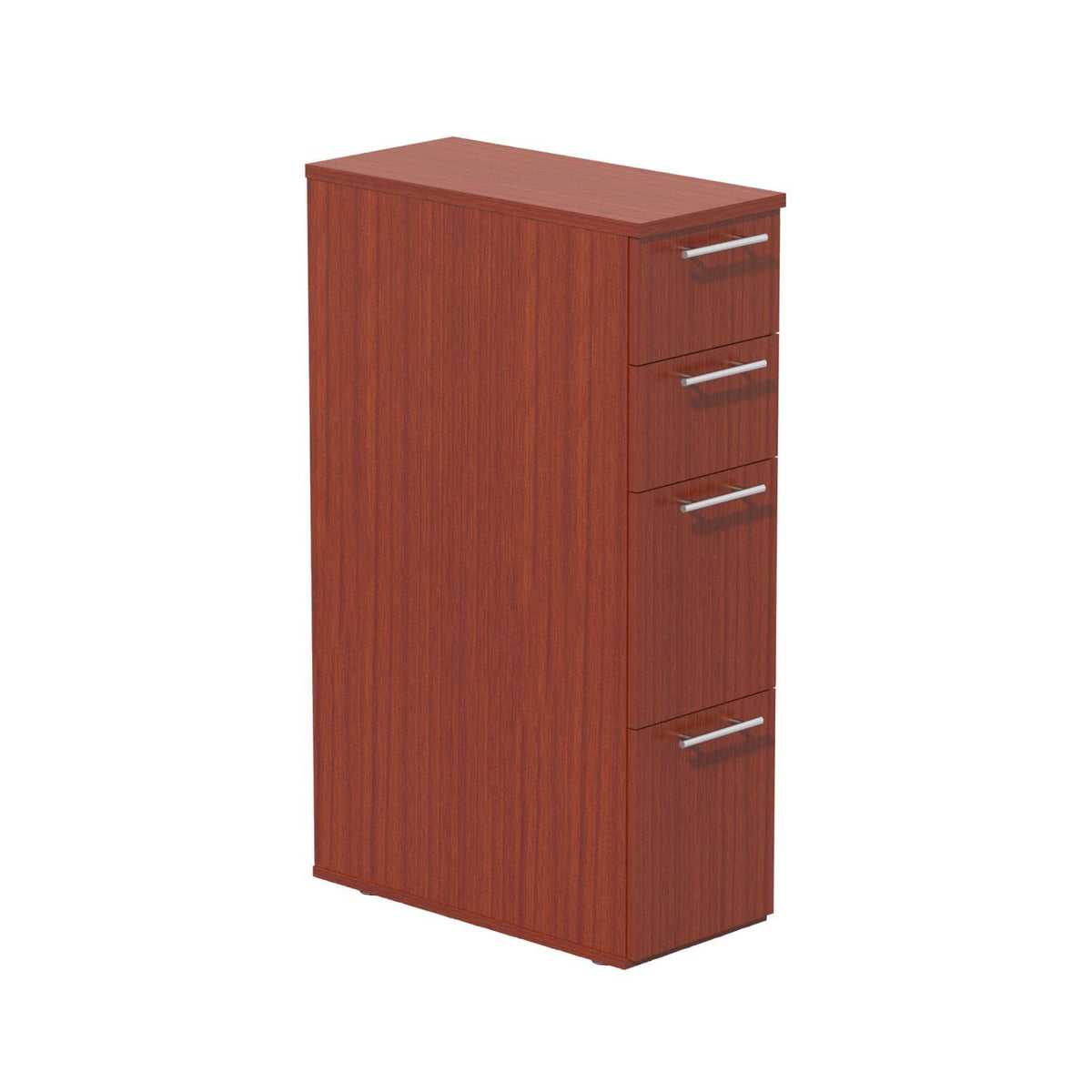 Mayline Skinny Tall Pedestal in Cherry Finish ABSPTLCR