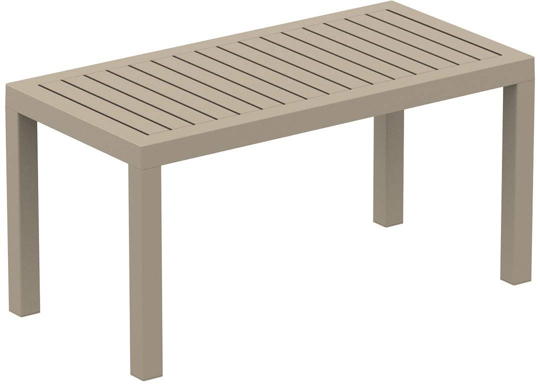 Compamia Ocean Coffee Table in Dove Gray, Commercial Grade