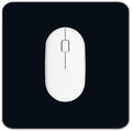 Square Mouse Pad, Premium Mouse Pad, Square Waterproof Mouse Pad, Non-Slip Rubber Base Mouse Pad 9X9 Inches (Black)