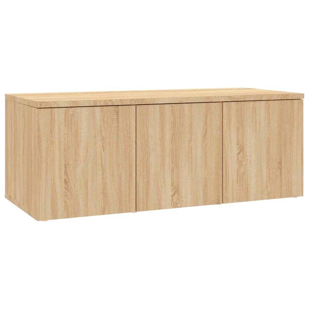 TV Cabinet Sonoma Oak 31.5&quot;x13.4&quot;x11.8&quot; Chipboard