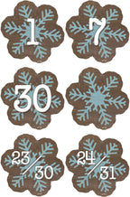 Snowflakes Calendar Days