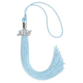 Endea Graduation Single Color Tassel with Silver Date Drop (Light Blue, 2025)