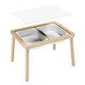 Ogears Sensory Table for Toddlers, Kids Activity Table with 2 Bins