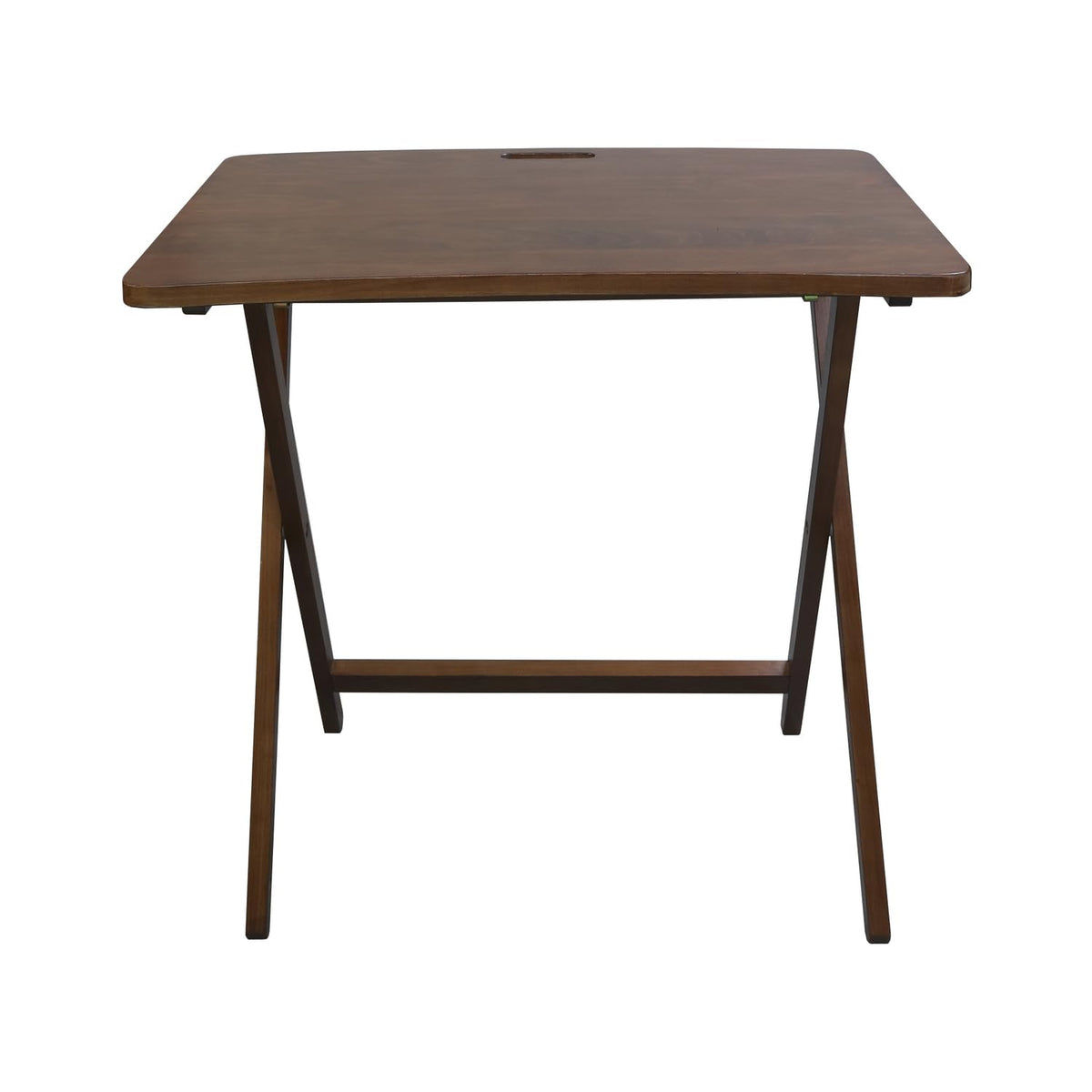 American Trails Arizona Folding Table with Solid American Hardwood - Walnut