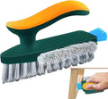 YAVRIXZ Scrubbing Brush | Corner Scrubber Brush Tool | Scrubbing Brushes for Cleaning, Household Brushes for Tiles, Showers, Win