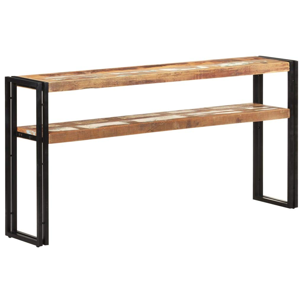 Furniking Console Table 59.1&quot;x11.8&quot;x29.5&quot; Solid Reclaimed Wood