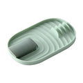 Jumix Multipurpose Soap Dish Holder with Automatic Drainage System, Plastic Soap Tray for Bathroom, Kitchen Sink, Wash Basin & S
