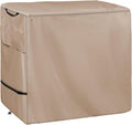 Wnanan Outdoor Prep Table Cover - Heavy Duty Waterproof Cover for Outdoor Stainless Steel Table,Khaki
