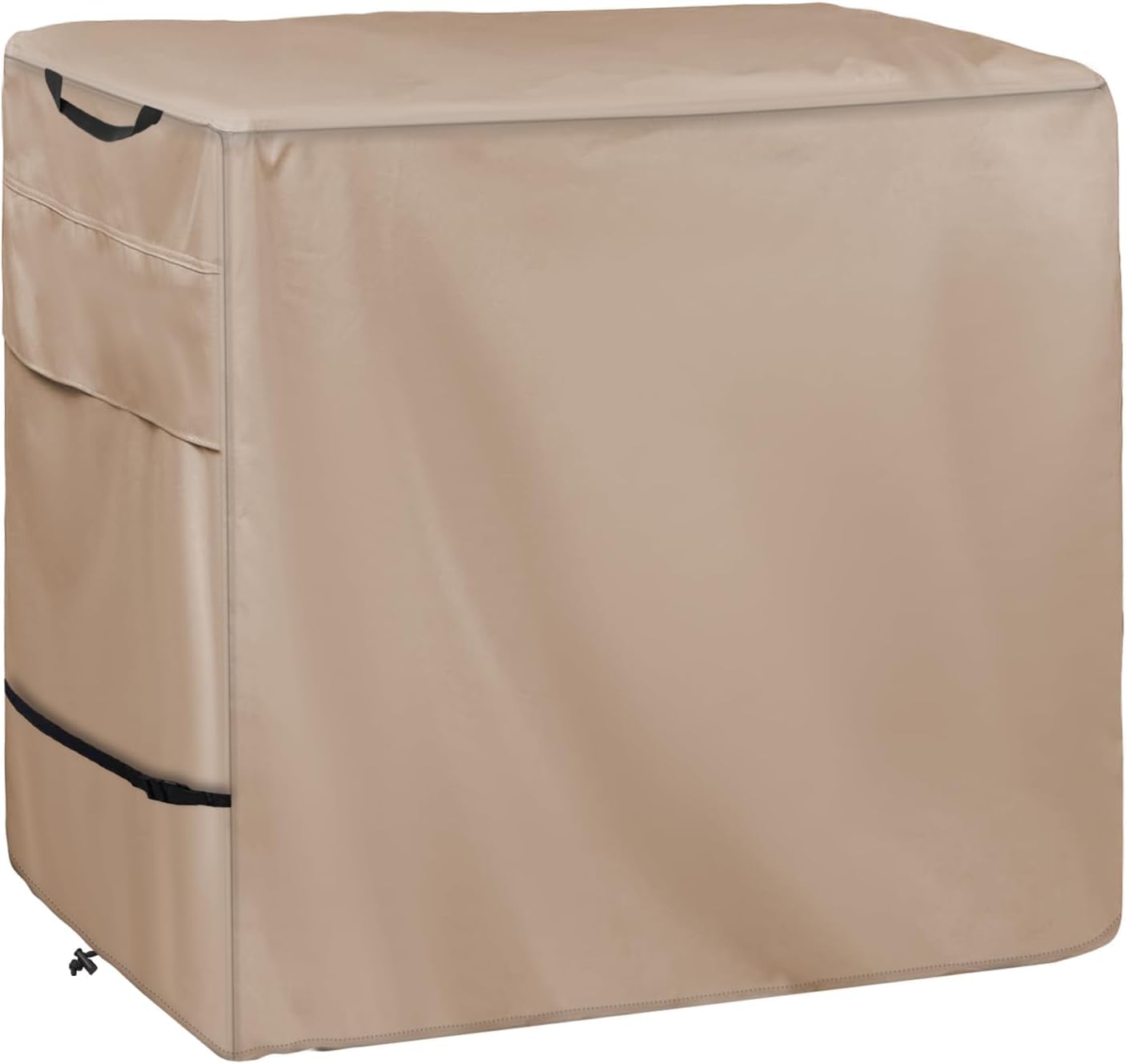 Wnanan Outdoor Prep Table Cover - Heavy Duty Waterproof Cover for Outdoor Stainless Steel Table,Khaki