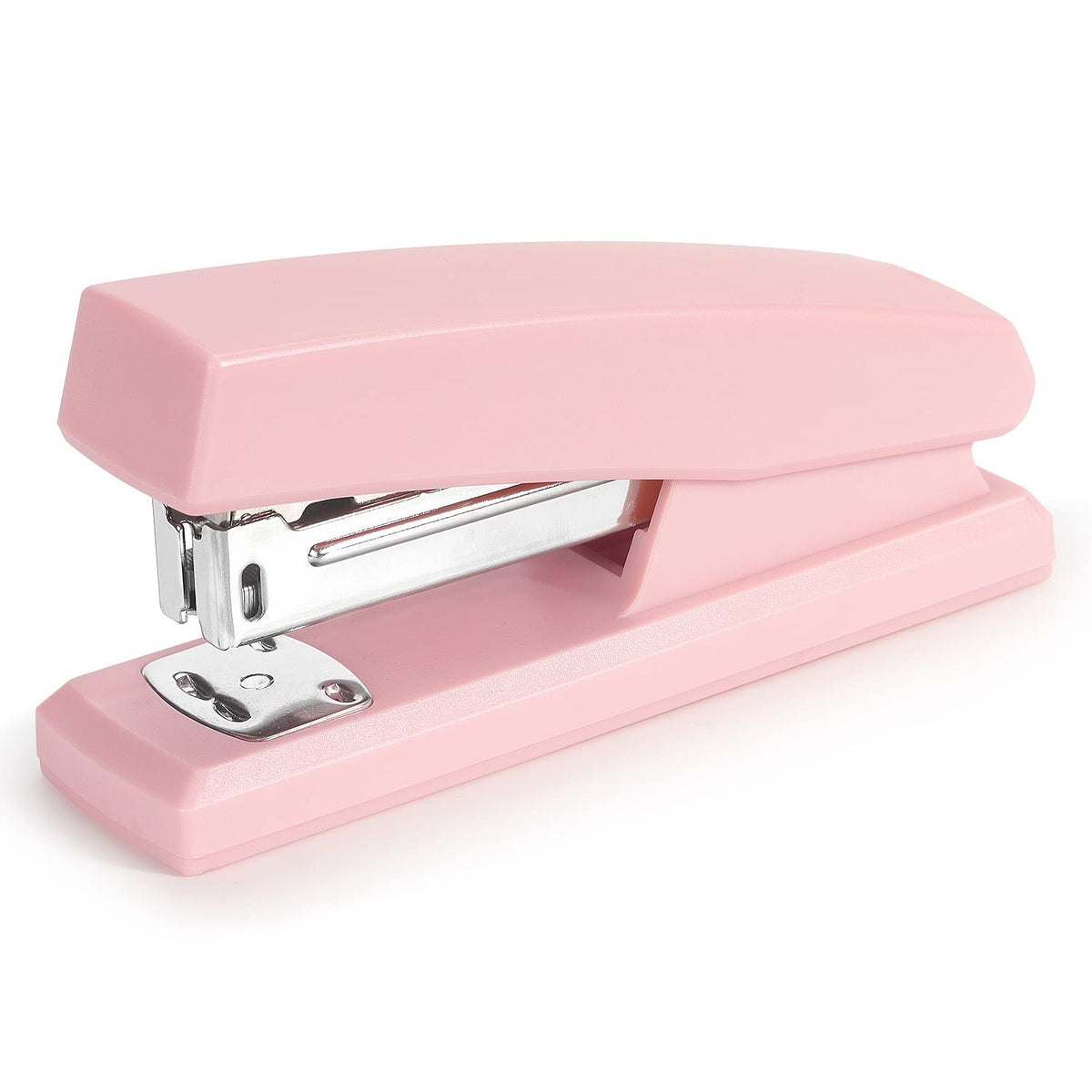 Stapler, Office Stapler, Stapler For Desk Portable Durable Staplers Office Supplies (Pink)