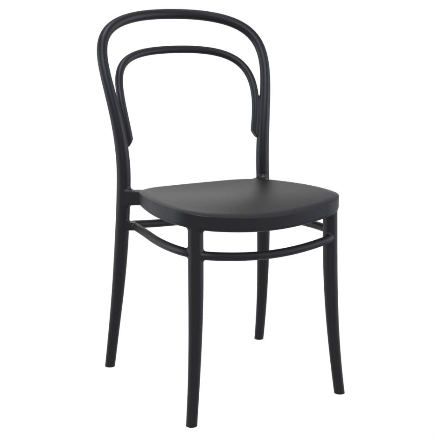 Compamia Marie Resin Outdoor Chair Black (Set of 2)
