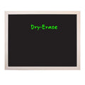 36 X 48 Wood Framed Black Dry Erase Board