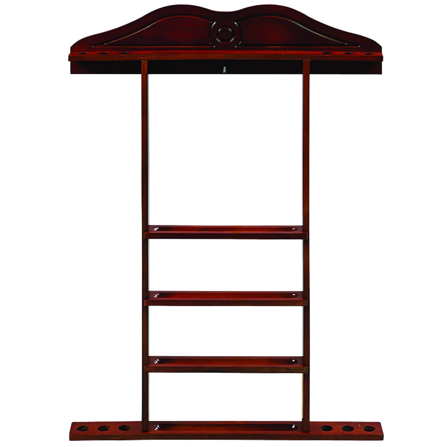 WALL CUE RACK - ENGLISH TUDOR