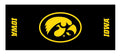 Collegiate Kwik-Covers Rectangle Plastic Table Covers, Bundle Of 2 (University Of Iowa, 8')